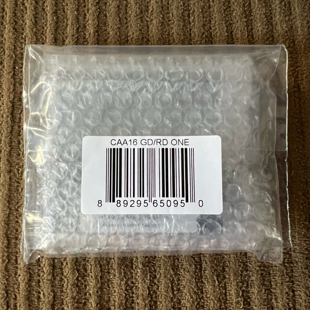 Coach Cherry Wavy Huggie Earrings nwt in packaging - Picture 3 of 4
